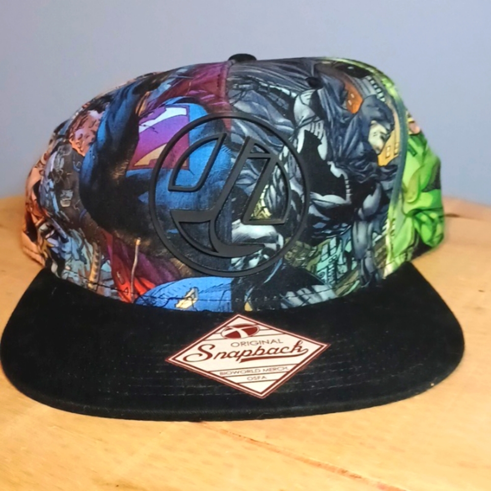 NWT Justice League Baseball Cap Original Snap Back